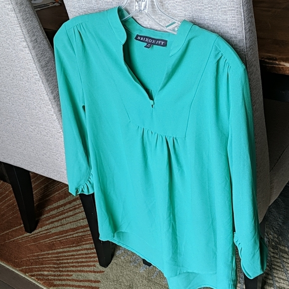 Sylvester Split Neck Blouse